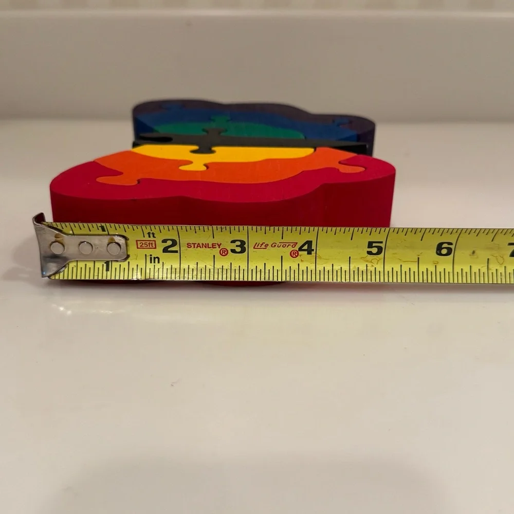 Two Handmade Wooden Puzzles